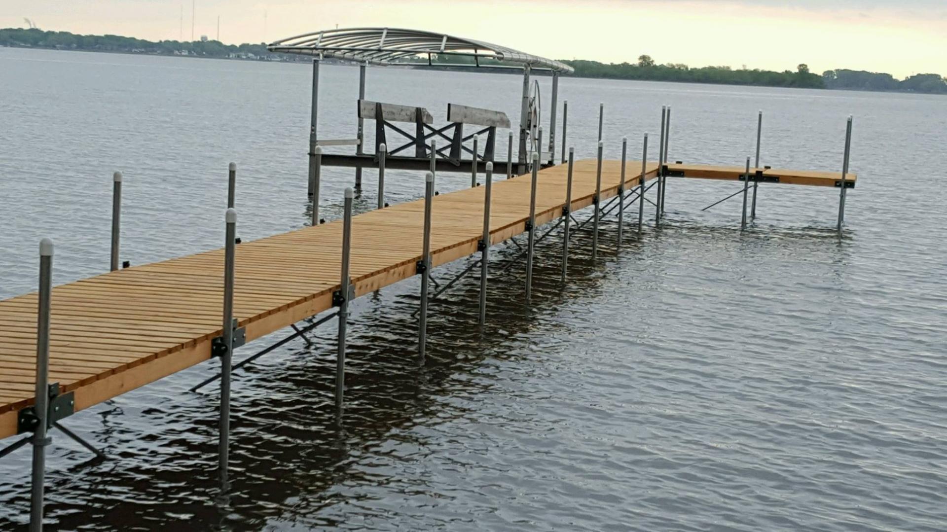 The Original Wood Sectional Docks