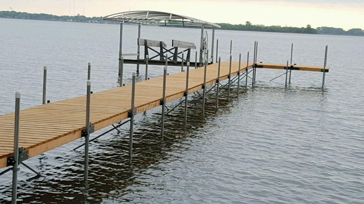 How to Safety Install a Sectional Boat Dock